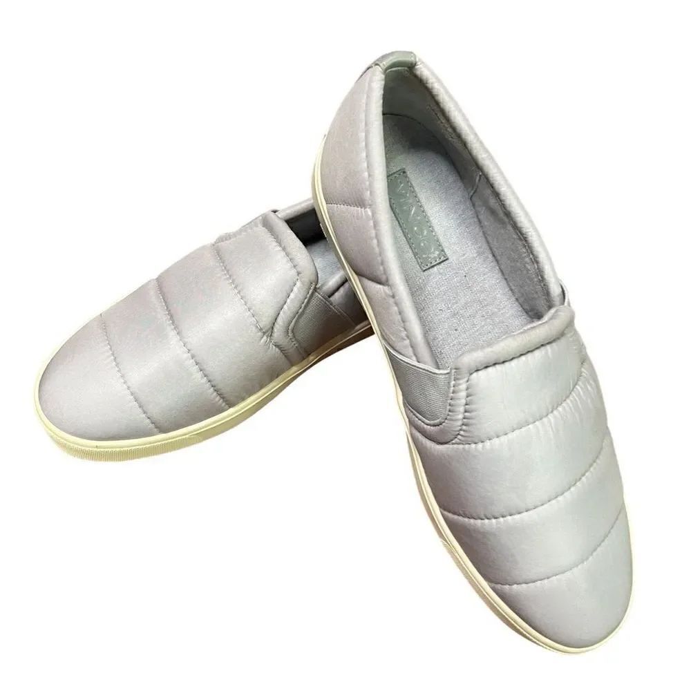Vince Blair Quilted Womens Polyester Slip On Casual And Fashion Sneakers NWOB Si